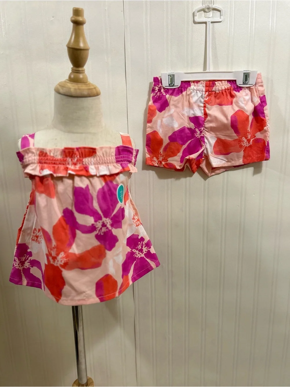 child of mine Pink Floral Shorts